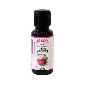 EMULSÃO SABORIZANTE FRUTAS VERMELHAS MAGO 18ML