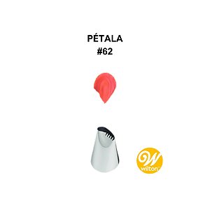 BICO PARA CONFEITAR PEQUENO - PÉTALA #62 - WILTON