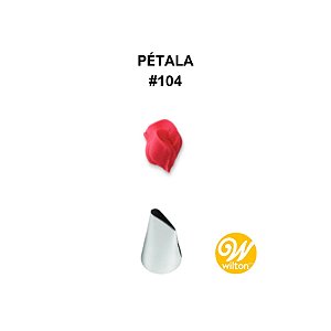 BICO PARA CONFEITAR PEQUENO - PÉTALA #104 - WILTON