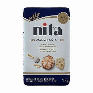 FARINHA DE TRIGO PURISSÍMA NITA 1KG