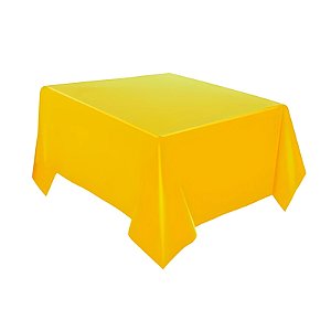 TOALHA DE MESA DE PAPEL AMARELA 2,20M X 1,20M - REGINA FESTAS