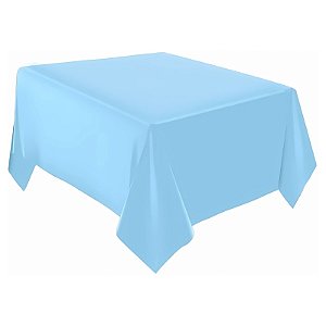 TOALHA DE MESA DE PAPEL AZUL CELESTE 2,20M X 1,20M - REGINA FESTAS