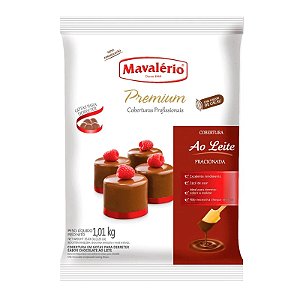 COBERTURA PREMIUM AO LEITE MAVALÉRIO GOTAS 1,01KG