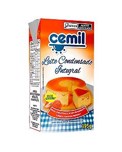 LEITE CONDENSADO INTEGRAL 395g - CEMIL