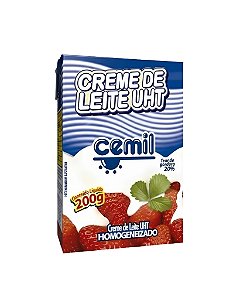 CREME DE LEITE 20% UHT 200g - CEMIL