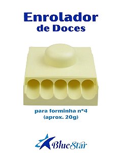 ENROLADOR DE DOCES AMARELO 20g - BLUESTAR