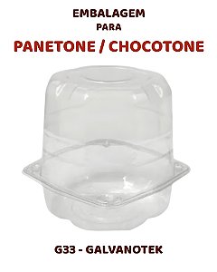 EMBALAGEM G33 PANETONE - GALVANOTEK (NATAL)