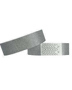 PULSEIRAS PARA EVENTOS PRATA C/40UN - SILVER FESTAS
