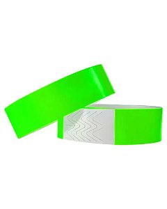 PULSEIRAS PARA EVENTOS VERDE NEON C/40UN - SILVER FESTAS