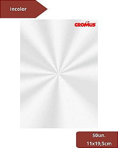 SACO TRANSPARENTE 11X19,5cm INCOLOR C/50un - CROMUS