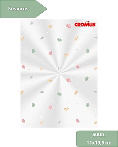 SACO TRANSPARENTE 11X19,5cm SUSPIROS C/50un - CROMUS