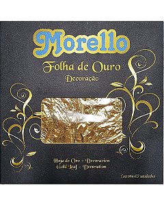 FOLHA DE OURO PARA DECORAÇÃO C/2UN - MORELLO (NATAL)