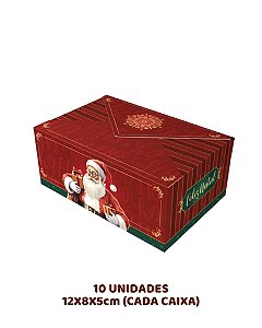 CAIXA CARTA C/10UN - NOEL - IDEIA (NATAL)