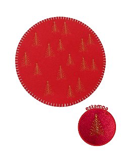 SOUSPLAT FELTRO REDONDO ÁRVORES DOURADAS - RIO MASTER