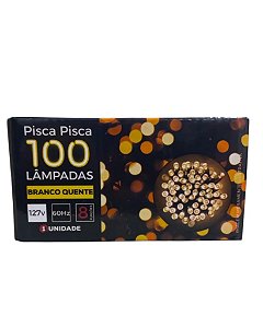 PISCA PISCA 100 LÂMPADAS BRANCO QUENTE - LUMINA HOME
