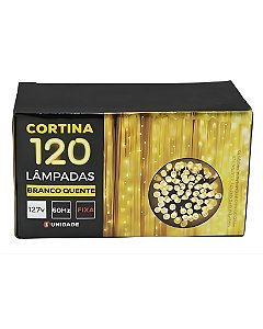CORTINA 120 LÂMPADAS BRANCO QUENTE - LUMINA HOME