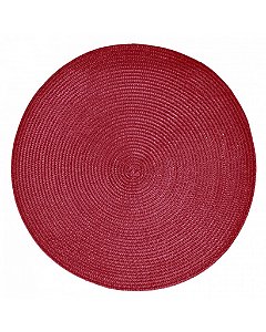 SOUSPLAT REDONDO VERMELHO (NATAL)