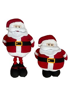 ENFEITE PAPAI NOEL COM PERNAS EXTENSORAS - RIO MASTER (NATAL)