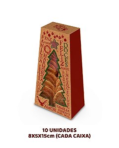 CAIXA PINHEIRO COM VISOR C/10UN - 5650 - IDEIA (NATAL)