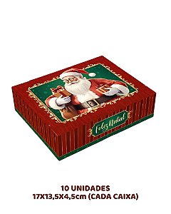 CAIXA P TAMPA E FUNDO CONJUGADA C/10UN - 5739 - IDEIA (NATAL)