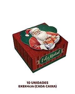 CAIXA LOCK 4 DOCES C/10UN - C5718 - IDEIA (NATAL)