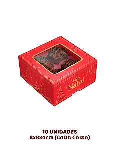 CAIXA PRACTICE COM VISOR 4 DOCES C/10UN - 5682 - IDEIA (NATAL)