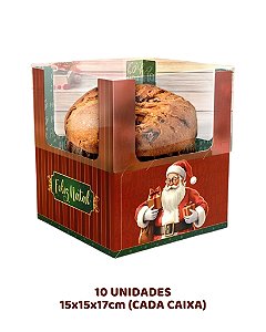 CAIXA PANETONE 500g C/10UN - 5709 - IDEIA (NATAL)