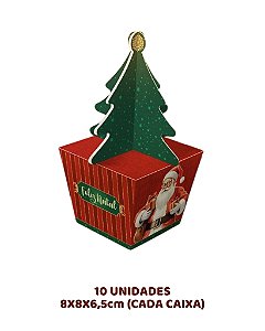 CAIXA ÁRVORE C/10UN - C5727 - IDEIA (NATAL)