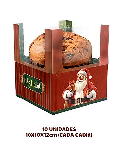 CAIXA MINI PANETONE 100g ENCANTO C/10UN - C5710 - IDEIA (NATAL)