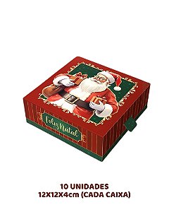 CAIXA GAVETA COM PUXADOR 9 DOCES C/10UN - C5715 - IDEIA (NATAL)