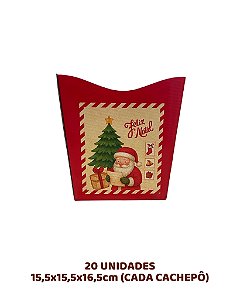 CACHEPÔ G C/20UN QUERIDO NOEL - JR EMBAHLAGEM