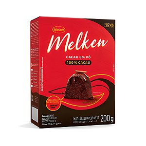 CACAU EM PÓ 100% CACAU MELKEN 200G HARALD