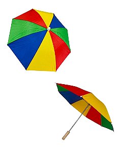 MINI GUARDA-CHUVA FREVO - CARNAVAL