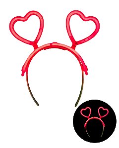 TIARA DE NEON CORAÇÃO - NICEGLOW (CARNAVAL)