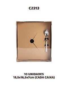 CAIXA ENCANTO Eco 350g KRAFT C/10UN - C2313 - IDEIA (PÁSCOA)