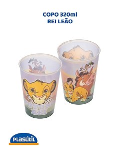 COPO 320ml REI LEÃO - PLASÚTIL