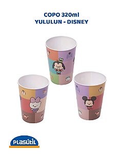 COPO 320ml YULULUN DISNEY - PLASÚTIL