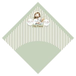 SACO EXPRESS RESSURREIÇÃO 39X39CM PARA OVOS DE 350G A 500G - PACOTE COM 25 UNIDADES