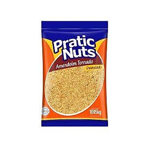 AMENDOIM TORRADO GRANULADO 1,005KG - PRATIC NUTS