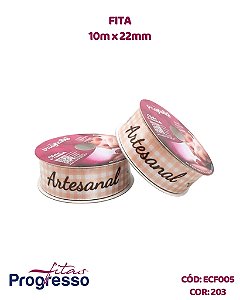 FITA DE CETIM DECORADA - PRODUTO 100% ARTESANAL - FITAS PROGRESSO (PÁSCOA)