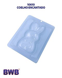 FORMA DE ACETATO 3 PARTES - COELHO ENCANTADO (10610) - BWB (PÁSCOA)