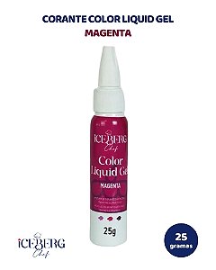 CORANTE COLOR LIQUID GEL 25g MAGENTA - ICEBERG