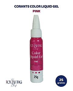 CORANTE COLOR LIQUID GEL 25g PINK - ICEBERG