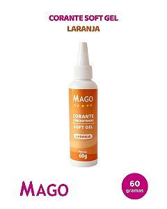 CORANTE SOFT GEL 60g LARANJA - MAGO