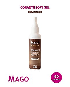 CORANTE SOFT GEL 60g MARROM - MAGO