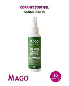 CORANTE SOFT GEL 60g VERDE FOLHA - MAGO
