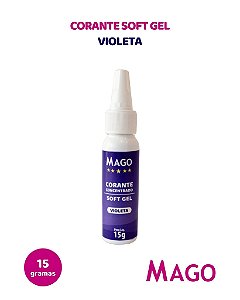 CORANTE SOFT GEL 15g VIOLETA - MAGO