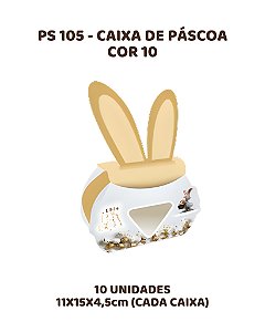 CAIXA PÁSCOA C/10UN PS105 COR 10 - MF (PÁSCOA)