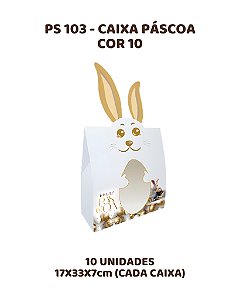 CAIXA PÁSCOA C/10UN PS103 COR 10 - MF (PÁSCOA)