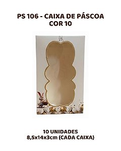 CAIXA PÁSCOA C/10UN PS106 COR 10 - MF (PÁSCOA)